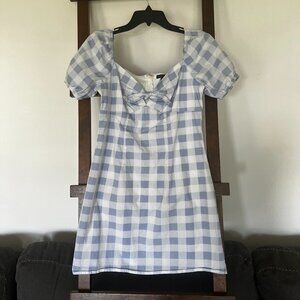 Checkered Mini Dress